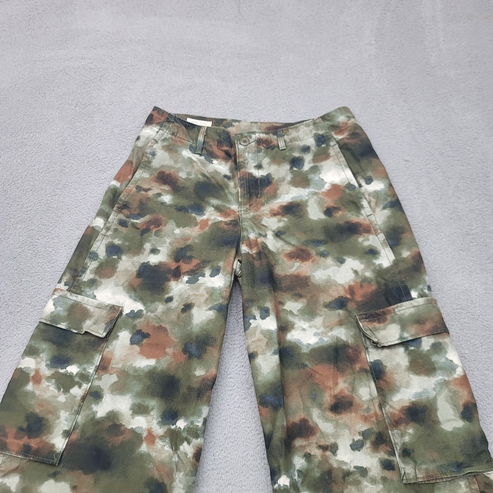 Levis Premium Pants Womens 28 Mossy Camo Baggy Cargo Relaxed 90s A60770000 - Picture 2 of 16